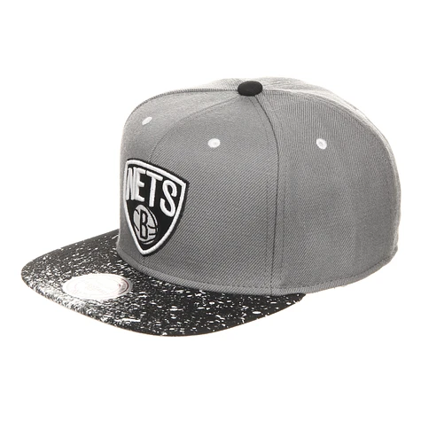 Mitchell & Ness - Brooklyn Nets NBA Splatter 2 Tone Snapback Cap