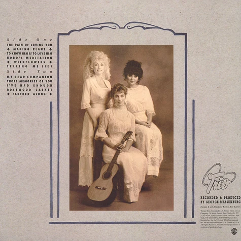 Dolly Parton, Linda Ronstadt & Emmylou Harris - Trio