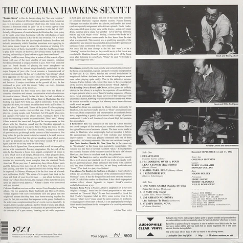 Coleman Hawkins - Desafinado