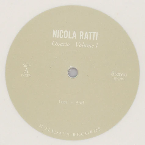 Nicola Ratti - Ossario Volume I