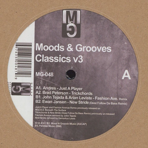 V.A. - Moods And Grooves Classics Volume 3