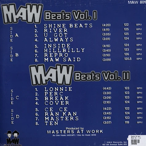 Masters At Work - Beats Vol. 1 & 2