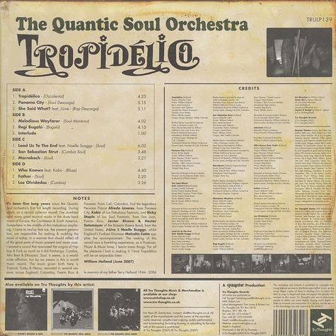Quantic Soul Orchestra - Tropidelico