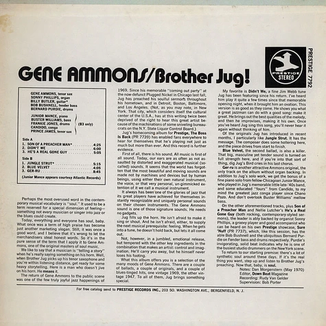 Gene Ammons - Brother Jug!