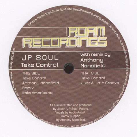 JP Soul - Take Control