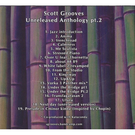Scott Grooves - Unreleased Anthology Part 2