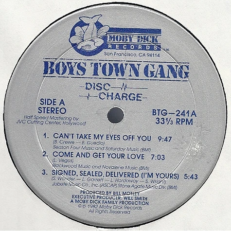 Boys Town Gang - Disc Charge