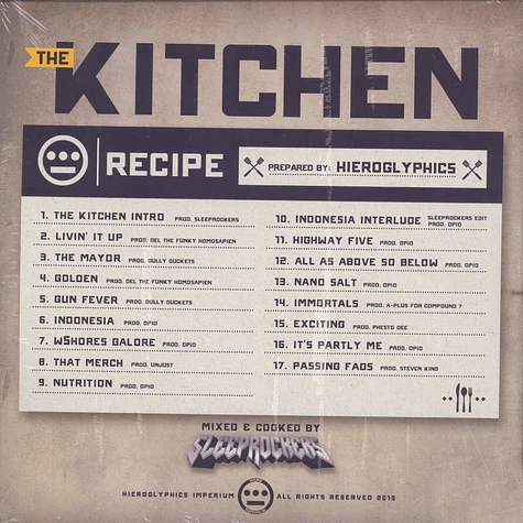 Hieroglyphics - The Kitchen