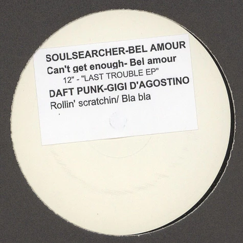 Michael Jackson / Saturday Night Project / Soul Searcher Vs. Bel Amour / Daft Punk Vs. Gigi D'Agostino - P.Y.T. / Saturday Night / Can't Get Enough / Rollin' Scratchin