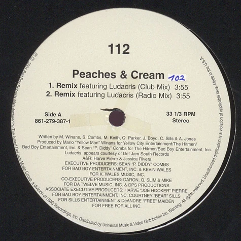 112 - Peaches & Cream