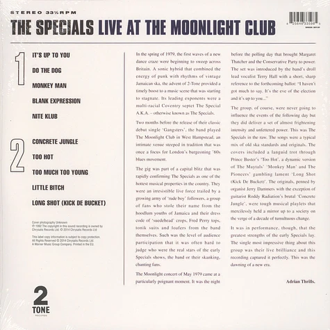 The Specials - Live At The Moonlight Club