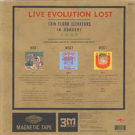 13th Floor Elevators - Live Evolution Lost