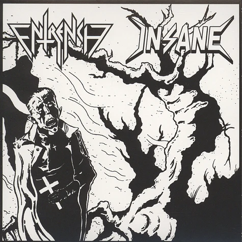 Entrench / Insane - Split Black Vinyl Edition