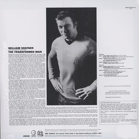 William Shatner - Transformed Man