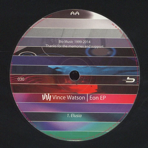 Vince Watson - Eon EP