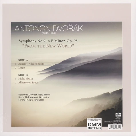 Anton Dvorak - Symphony No. 9 "From The New World"