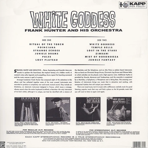 Frank Hunter & His Orchestra - White Goddess
