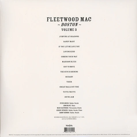 Fleetwood Mac - Boston Volume 3