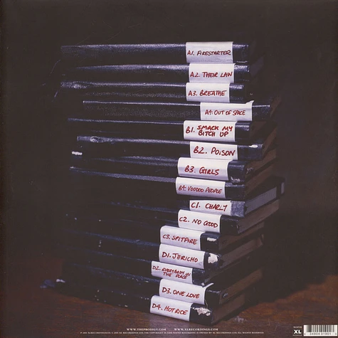 The Prodigy - Their Law - The Singles 1990-2005 Silver Vinyl Edition