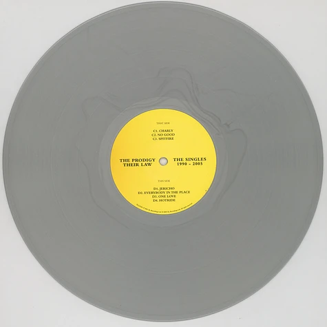 The Prodigy - Their Law - The Singles 1990-2005 Silver Vinyl Edition