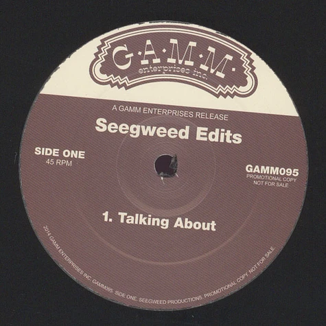 Seegweed - Edits