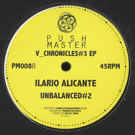 Ilario Alicante - V_Chronicles#3 EP