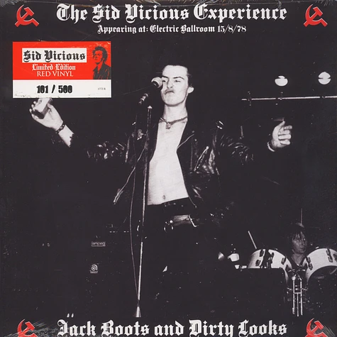 Sid Vicious - Experience - Jack Boots & Dirty Looks Red Vinyl Edition