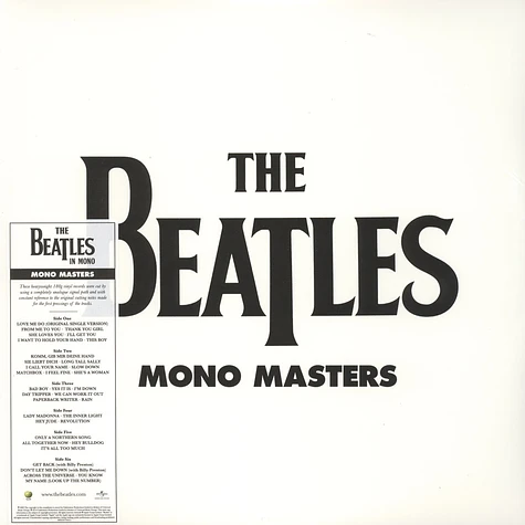 The Beatles - Mono Masters Remastered Mono Edition