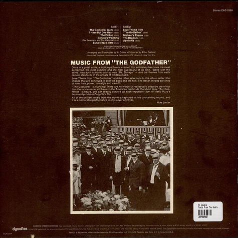 Al Caiola And His Orchestra - Music From The Godfather