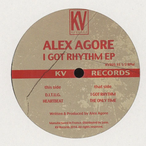 Alex Agore - I Got Rhythm EP