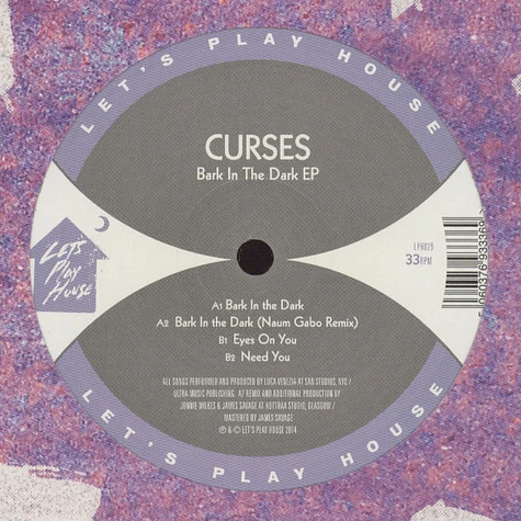 Curses - Bark In The Dark EP