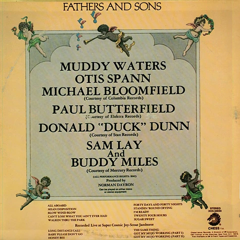 Muddy Waters / Otis Spann / Mike Bloomfield / Paul Butterfield / Donald "Duck" Dunn / Sam Lay / Buddy Miles - Fathers And Sons