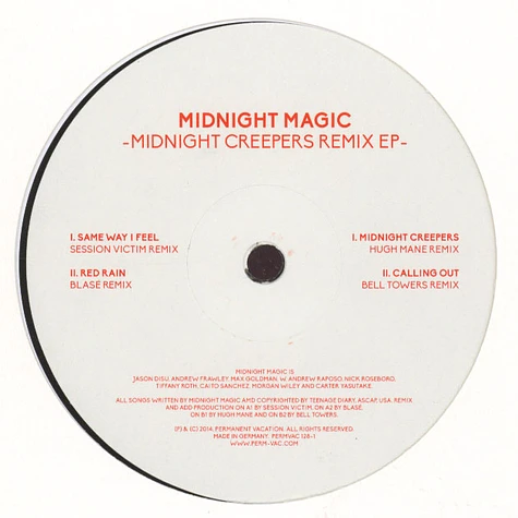 Midnight Magic - Midnight Creepers Remix EP