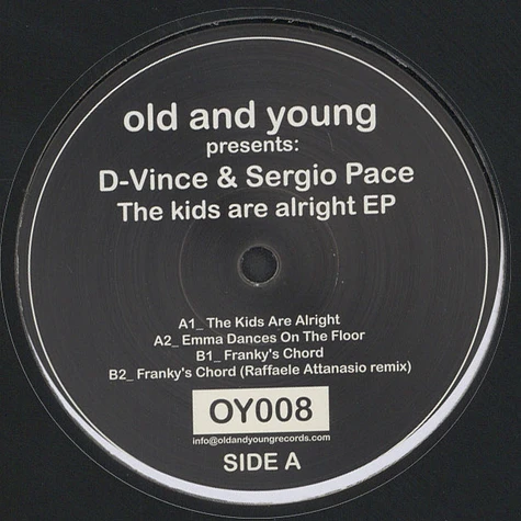 D-Vince & Sergio Pace - The Kids Are Alright Raffaele Attanasio Remix