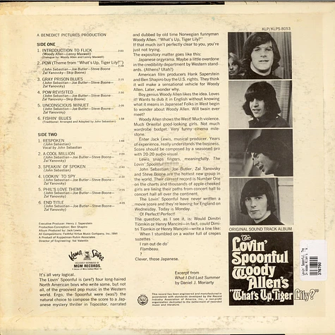 The Lovin' Spoonful - In Woody Allen's ''What's Up, Tiger Lily?''