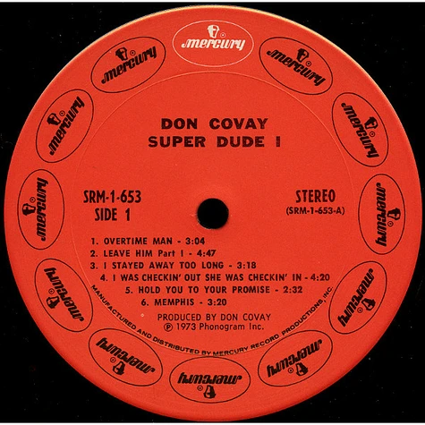 Don Covay - Super Dude I