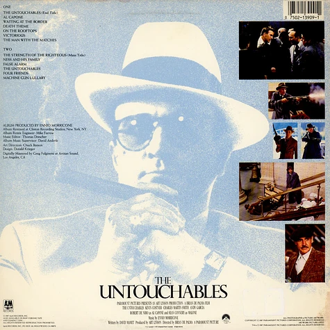 Ennio Morricone - The Untouchables (Original Motion Picture Soundtrack)