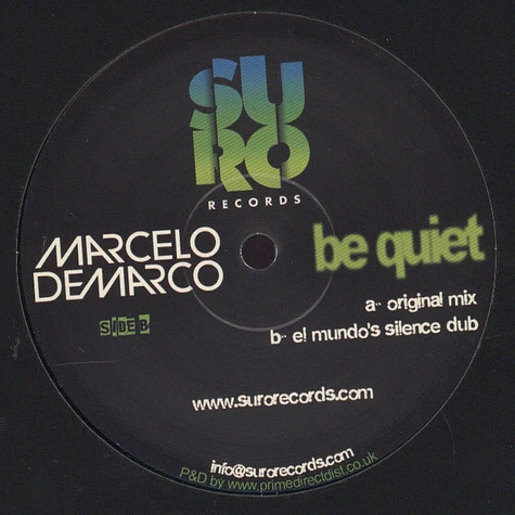 Marcelo Demarco - Be Quiet