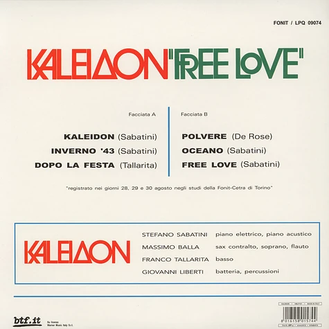 Kaleidon - Free Love