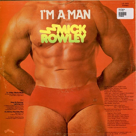 Mick Rowley - I'm A Man