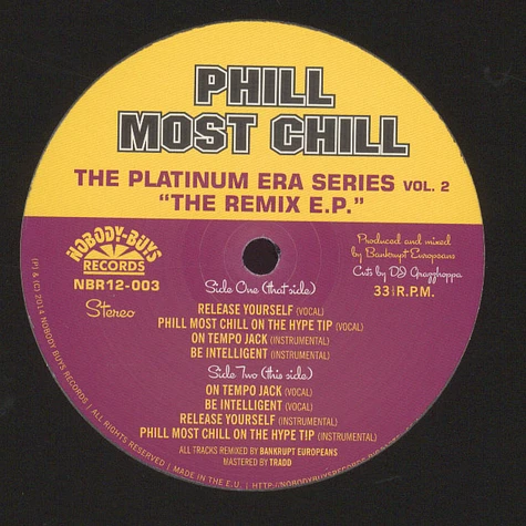Phill Most Chill - The Remix EP