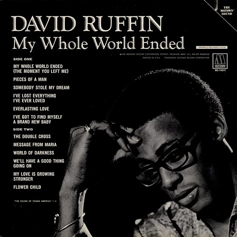 David Ruffin - My Whole World Ended