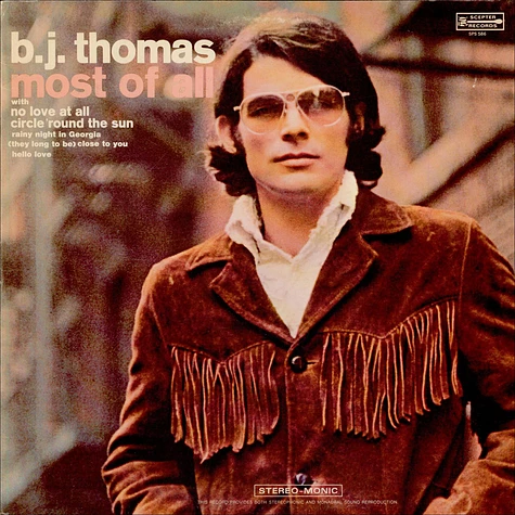 B.J. Thomas - Most Of All