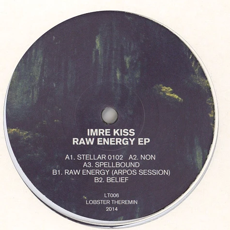 Imre Kiss - Raw Energy EP