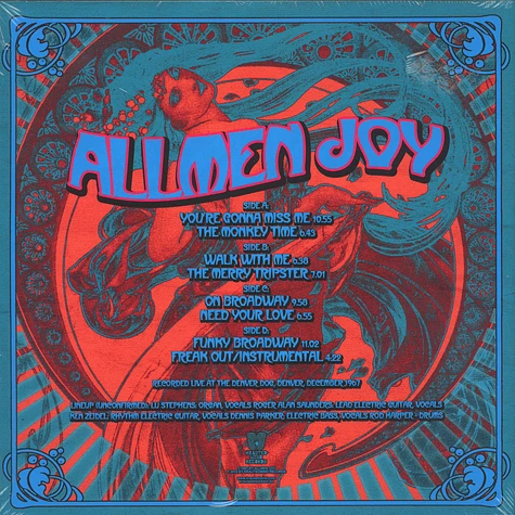 Allmen Joy - Live In Denver 1967