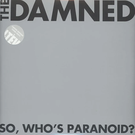 The Damned - So, Who's Paranoid? Clear Vinyl Edition