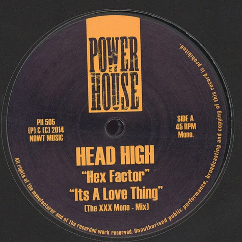 Head High - Megatrap EP