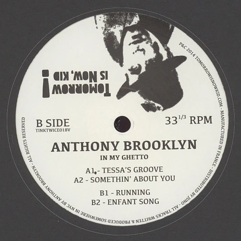 Anthony Brooklyn - In My Ghetto