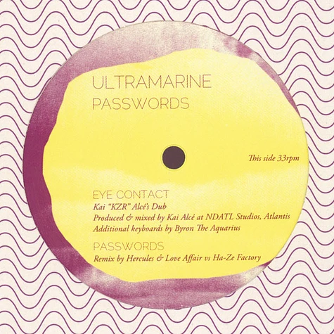 Ultramarine - Passwords Remixes