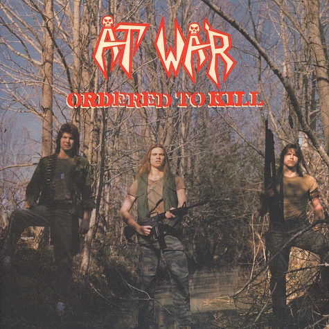 At War - Ordered To Kill Black Vinyl Edition